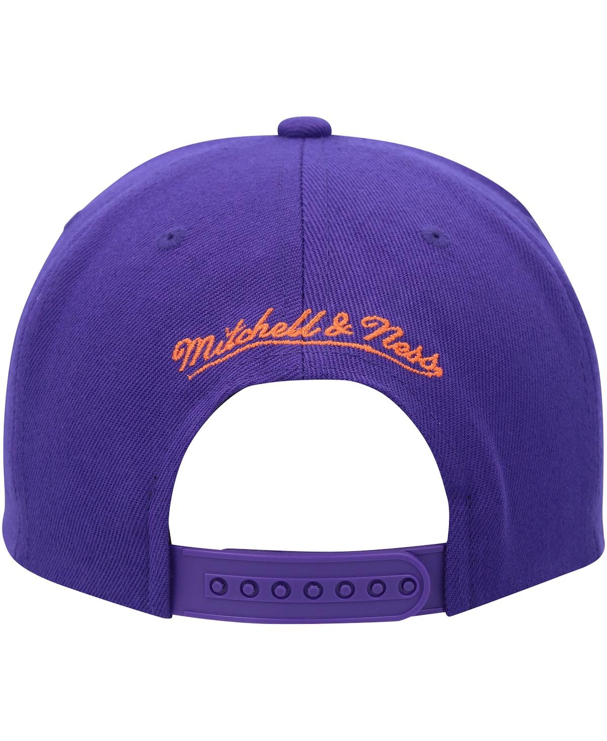 Shop Mitchell & Ness Men's  Purple Phoenix Suns Hardwood Classics Asian Heritage Scenic Snapback Hat