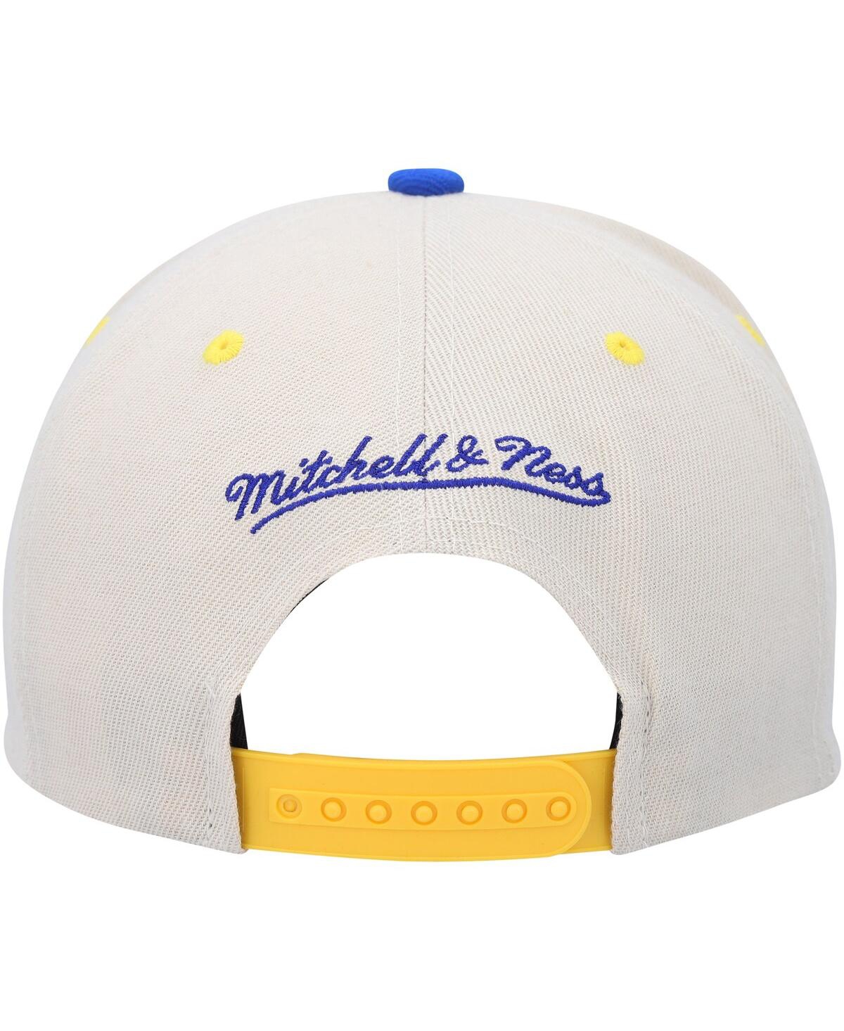 Men's Mitchell & Ness Royal Golden State Warriors Hardwood Classics Pop Snapback Hat - Royal