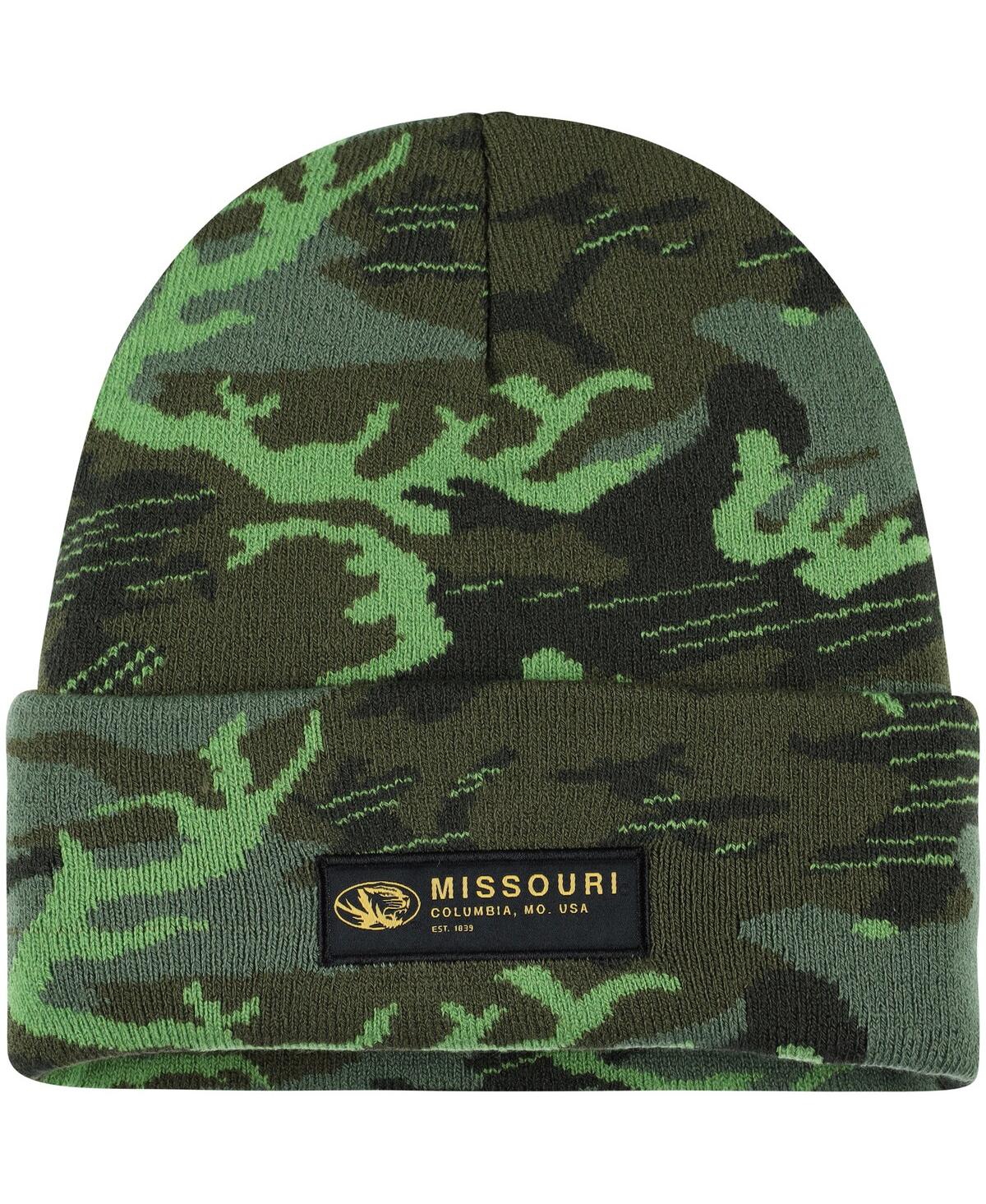 Nike Men's  Camo Missouri Tigers Veterans Day Cuffed Knit Hat