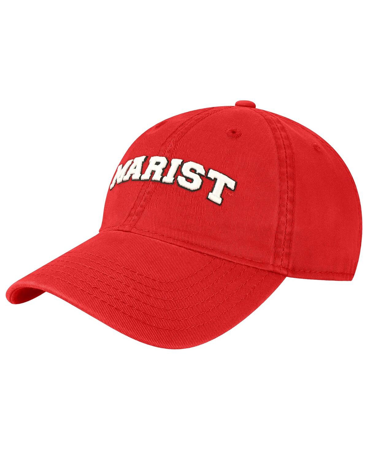 Legacy Athletic Men's  Red Marist Red Foxes The Noble Arch Adjustable Hat