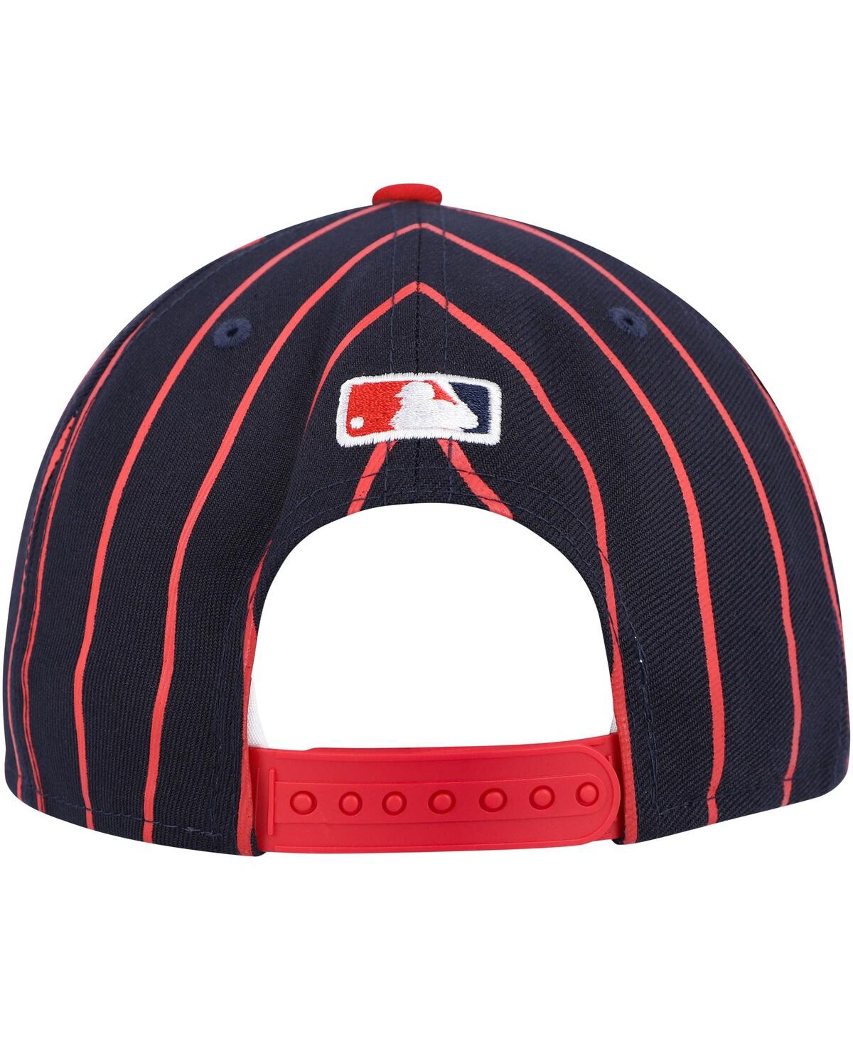 New Era Men's  Navy, Red Washington Nationals City Arch 9fifty Snapback Hat In Navy,red