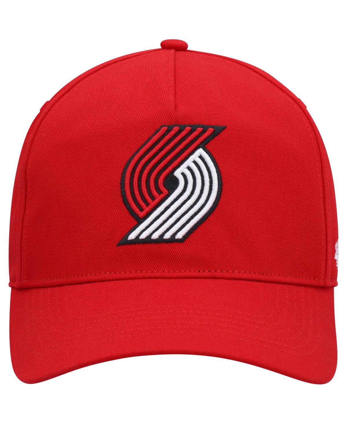 Shop 47 Brand Men's ' Red Portland Trail Blazers Hitch Snapback Hat