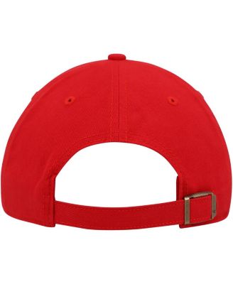 Women's Red Calgary Flames Team Miata Clean Up Adjustable Hat