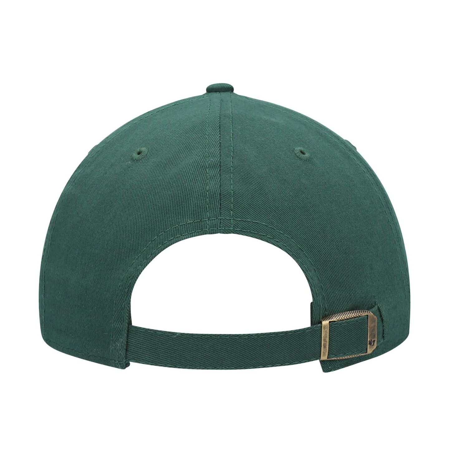 Женская кепка '47 Brand Green Oakland Athletics Team Miata Clean Up Adjustable Hat — фото 5