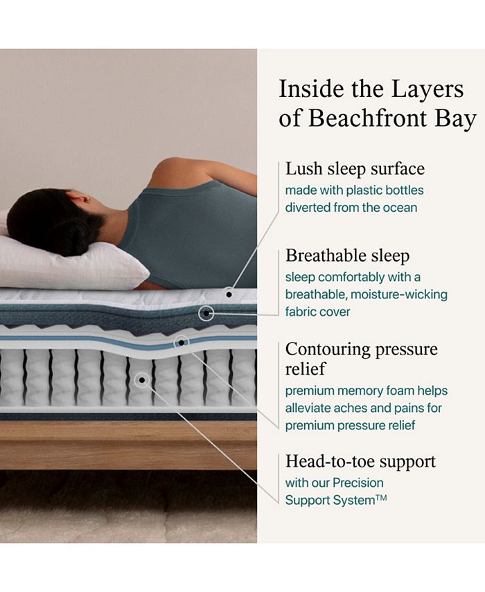 Beautyrest Harmony Beachfront Bay 11.5" Medium Mattress King Macy's