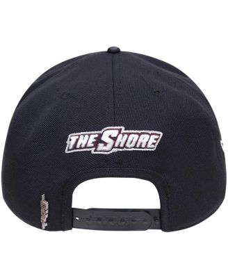 Men's Black Maryland Eastern Shore Hawks Arch Over Logo Evergreen Snapback Hat