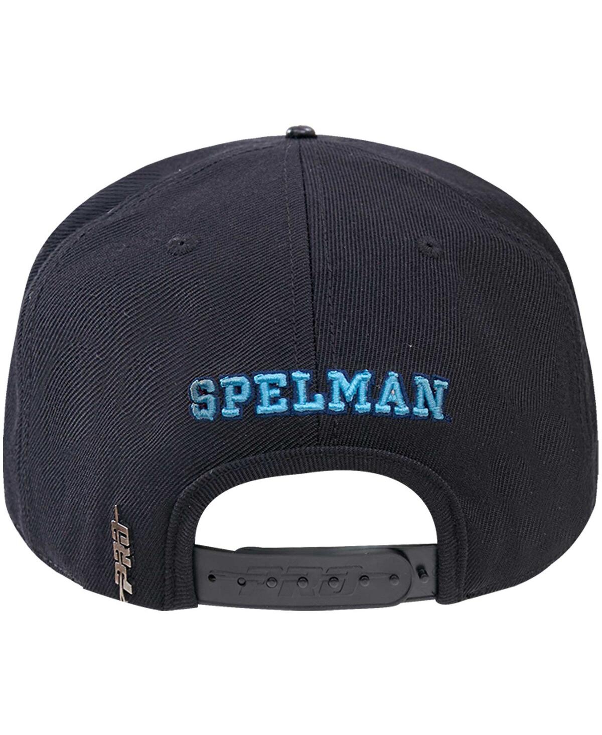 Shop Pro Standard Men's  Black Spelman College Jaguars Arch Over Logo Evergreen Snapback Hat