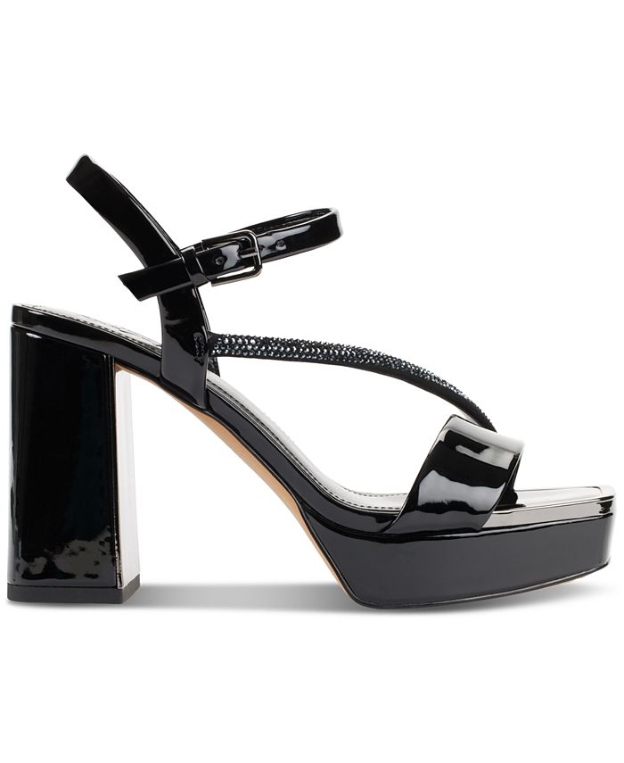 DKNY Briela Square-Toe Strappy Platform Dress Sandals - Macy's
