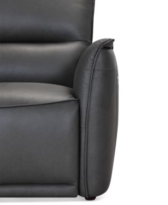 Polner 39" Leather Power Motion Chair, Created for Macy's