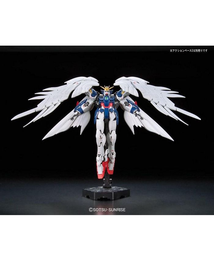 BANDAI MS In Action!! Wing Gundam Zero Custom XXXG-00W0 Figure - Japan Import, Posable Robot Model - View #5