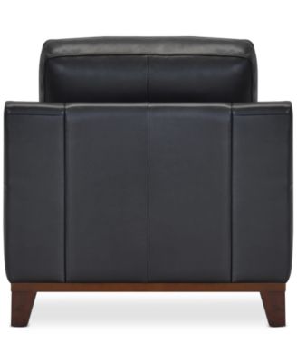 Jeddo 41" Leather Chair, Created for Macy's