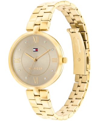 Women's Quartz Gold-Tone Stainless Steel Watch 34mm