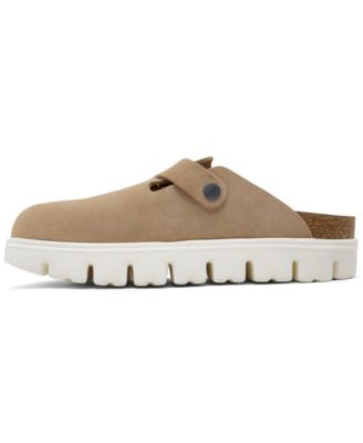 Women's Boston Chunky Suede Leather Platform Clog from Finish Line