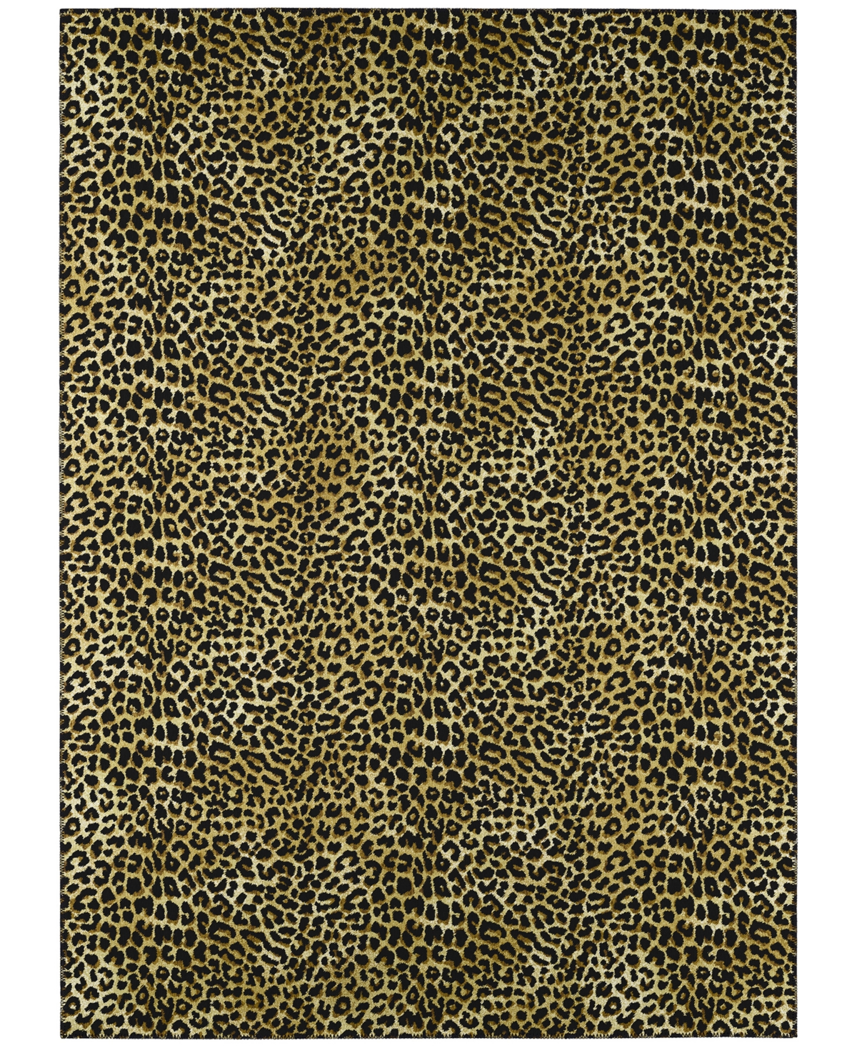 Addison Safari Outdoor Washable ASF32 10' x 14' Area Rug - Maize