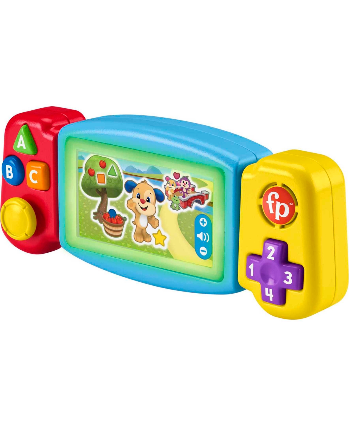 Fisher Price Kids' Laugh Learn Twist Learn Gamer Pretend Video Game ...
