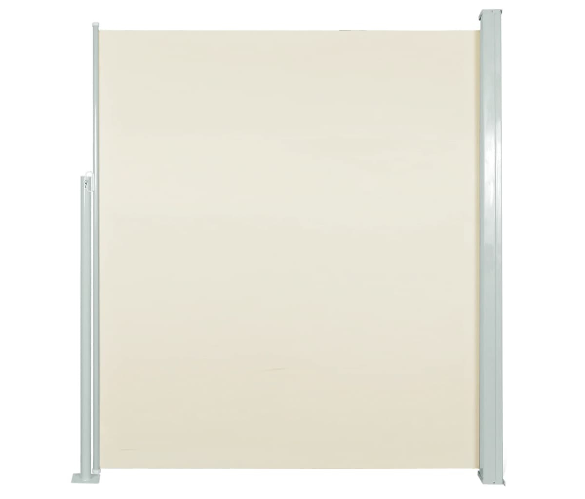 Retractable Side Awning 63"x196.9" Cream - Cream