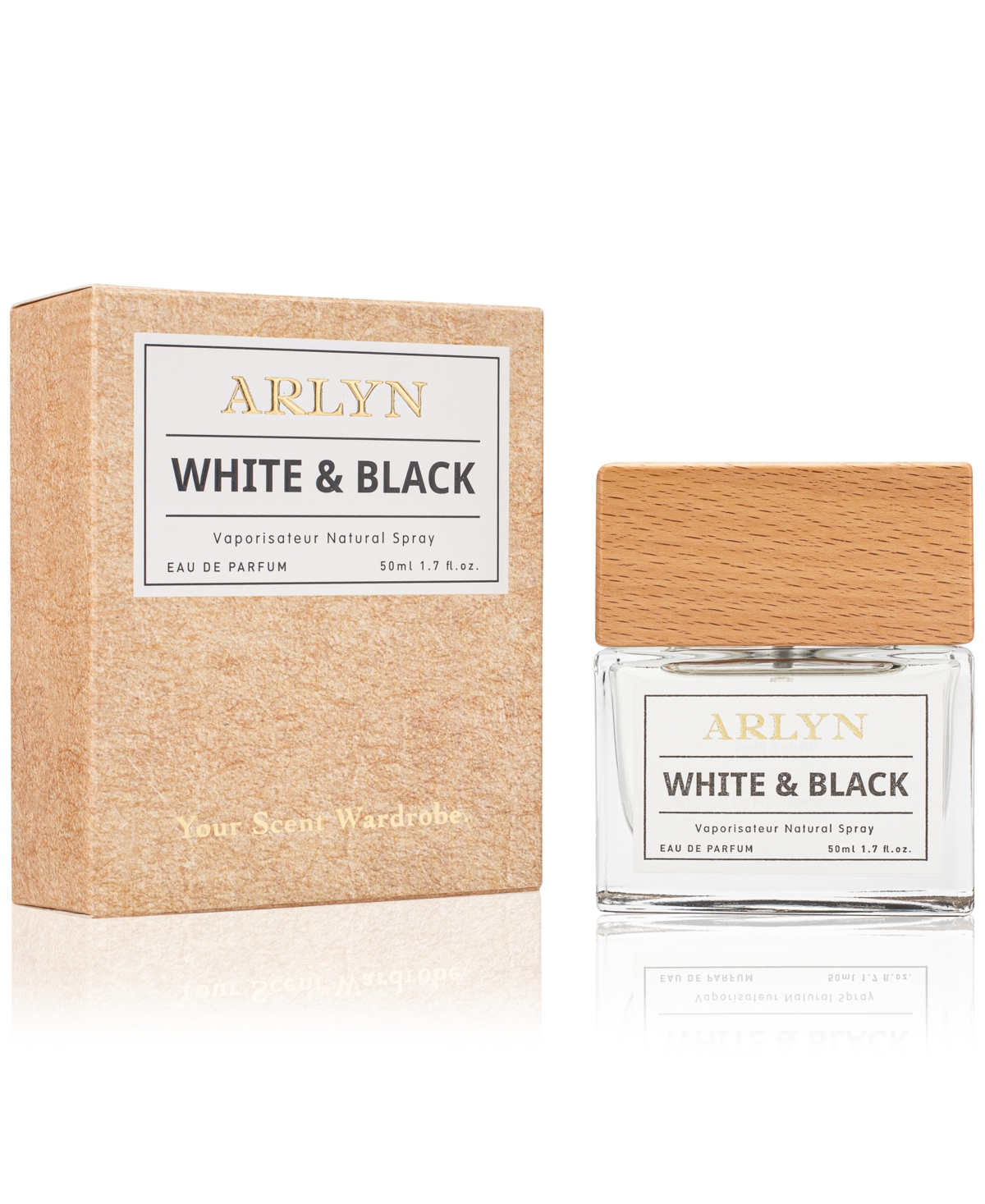 Men's White & Black Eau de Parfum, 1.7 oz.
