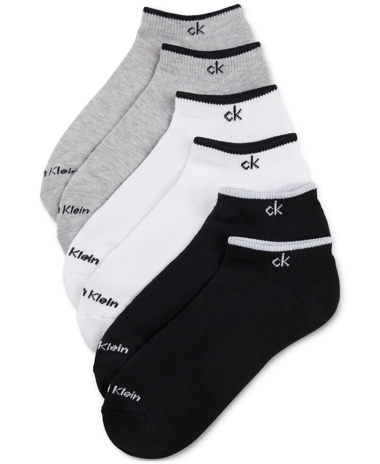 Носки Performance, невидимые под одеждой, 6 шт. — Calvin Klein, цвет: Серый — фото 2