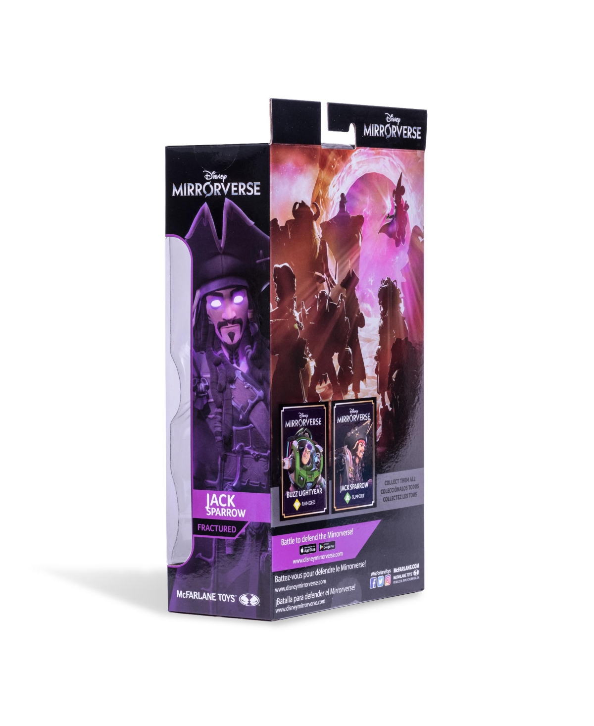 Disney Mirrorverse 12" Jack Sparrow Fractured Form In No Color