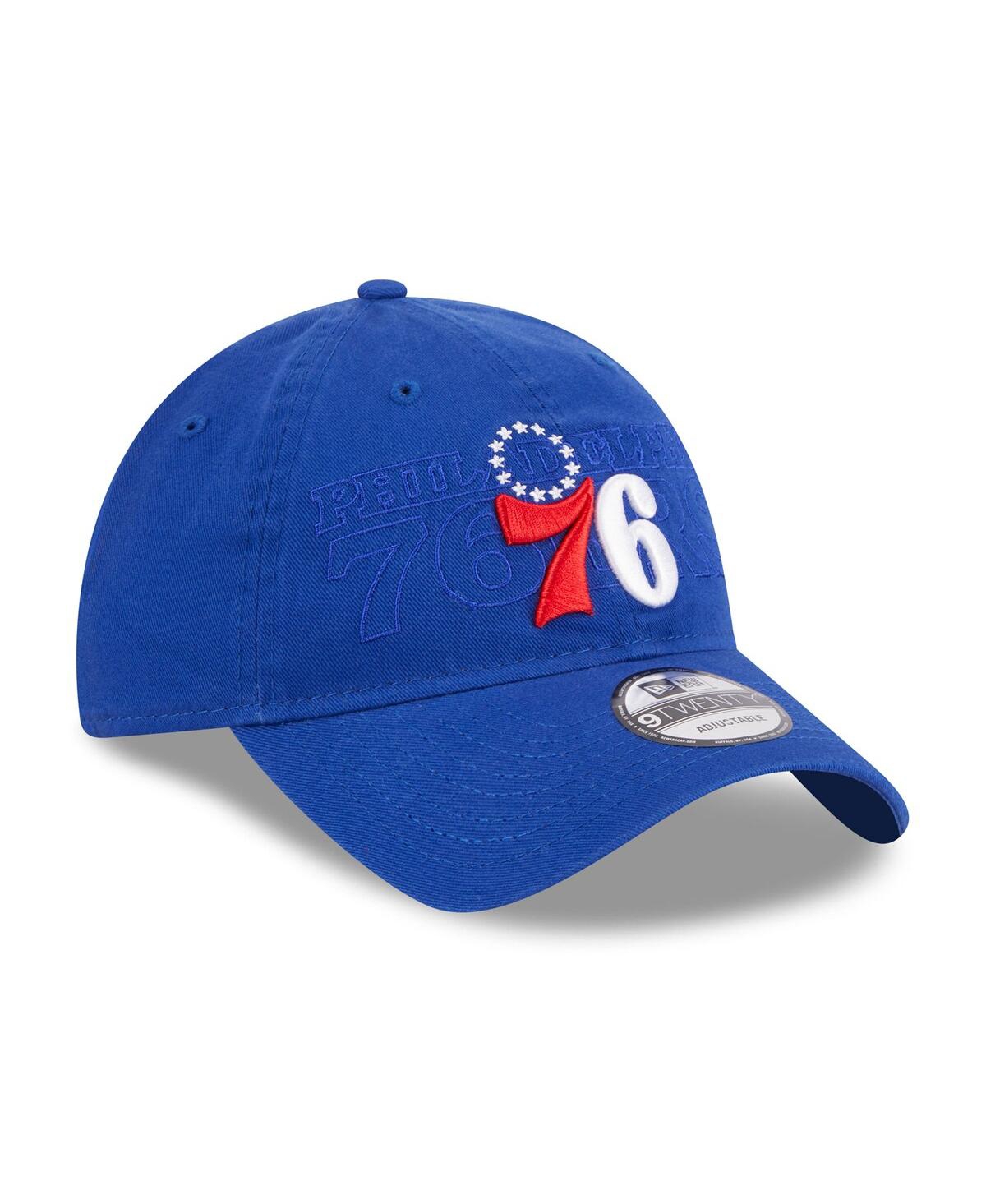 Men's New EraPhiladelphia 76ers 2023 Nba Draft 9TWENTY Adjustable Hat - Royal