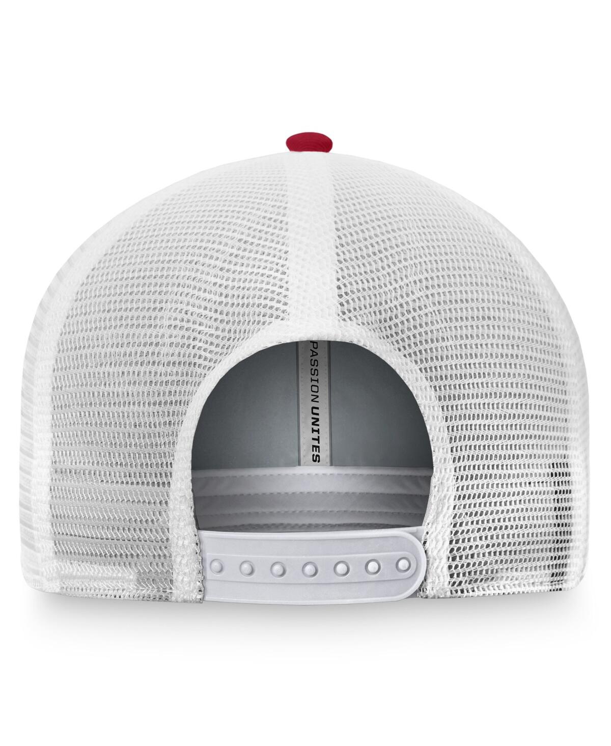 Top Of The World Men's  Cardinal, White Usc Trojans Breakout Trucker Snapback Hat In Cardinal,white