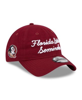 Women's New Era Garnet Florida State Seminoles Script 9TWENTY ...