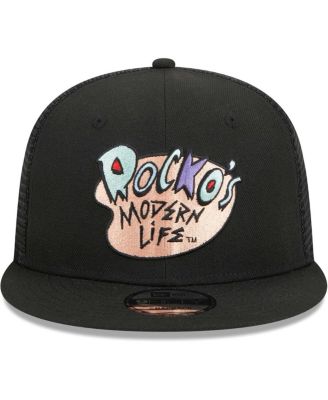 Men's Black Rocko's Modern Life Trucker 9FIFTY Snapback Hat
