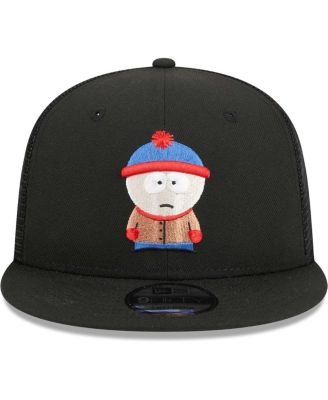 Men's Black South Park Stan Trucker 9FIFTY Snapback Hat