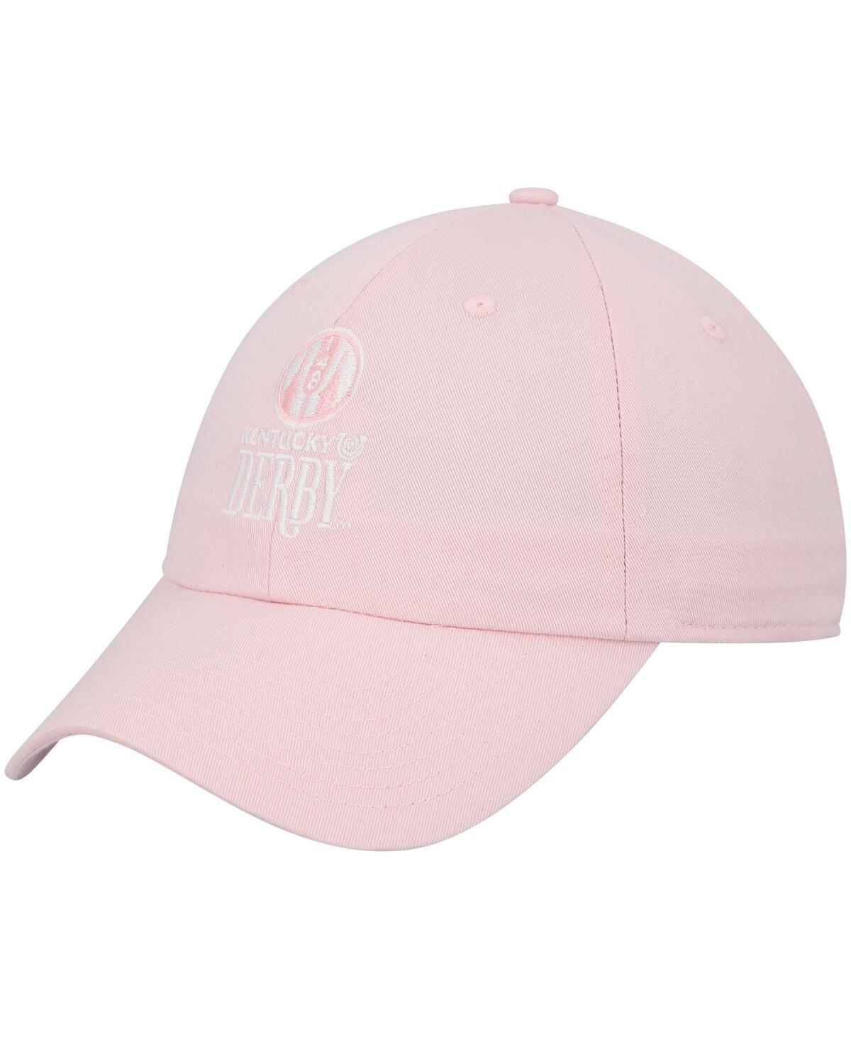 Shop Ahead Men's  Pink Kentucky Derby 148 Largo Adjustable Hat