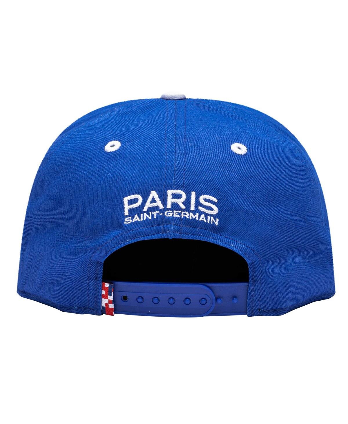 Shop Fan Ink Men's  Blue Paris Saint-germain Bankroll Snapback Hat