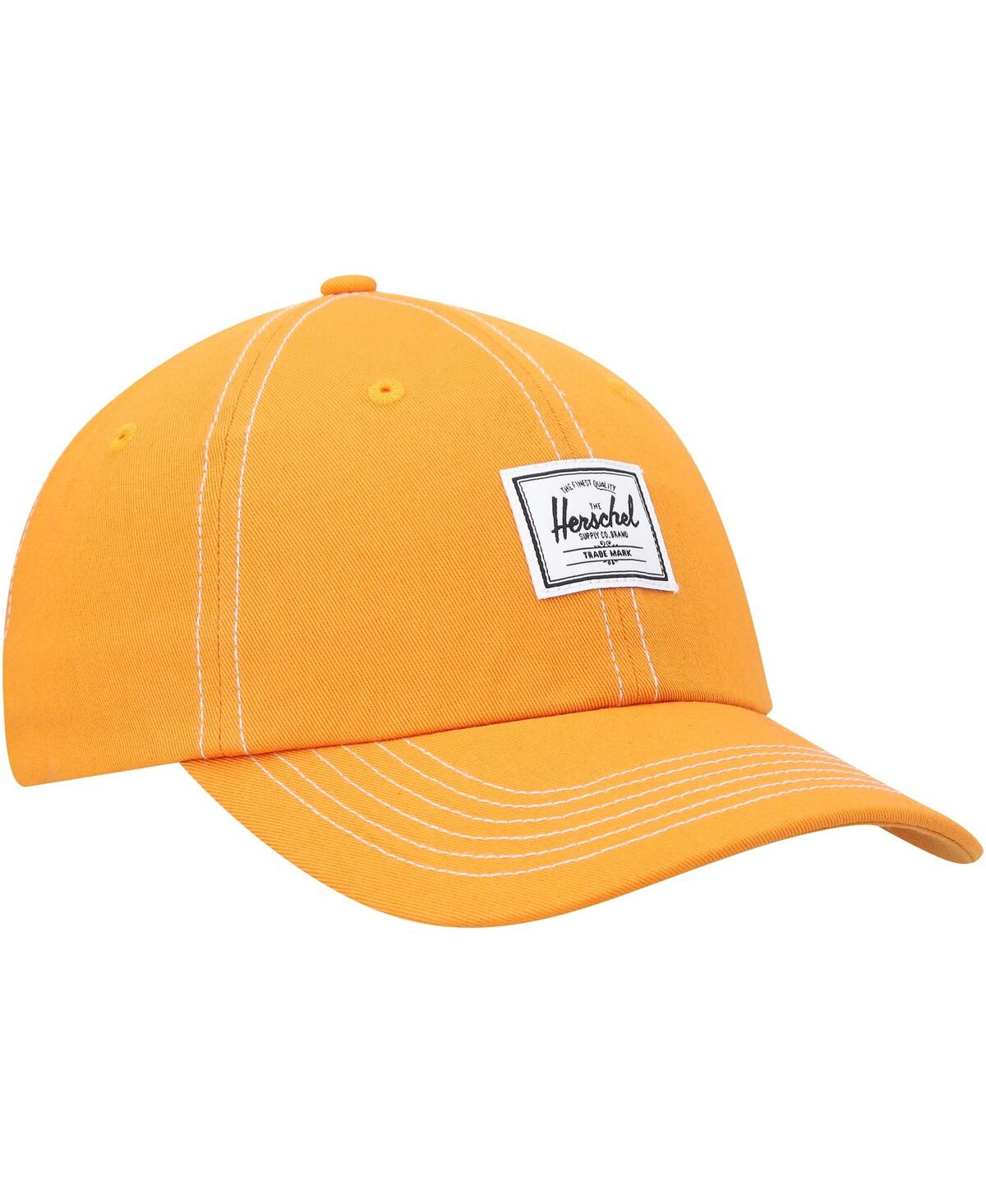 Shop Herschel Men's  Supply Co. Orange Sylas Adjustable Hat