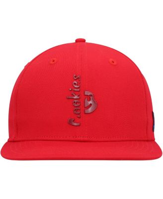 Men's Red Searchlight Snapback Hat&nbsp;