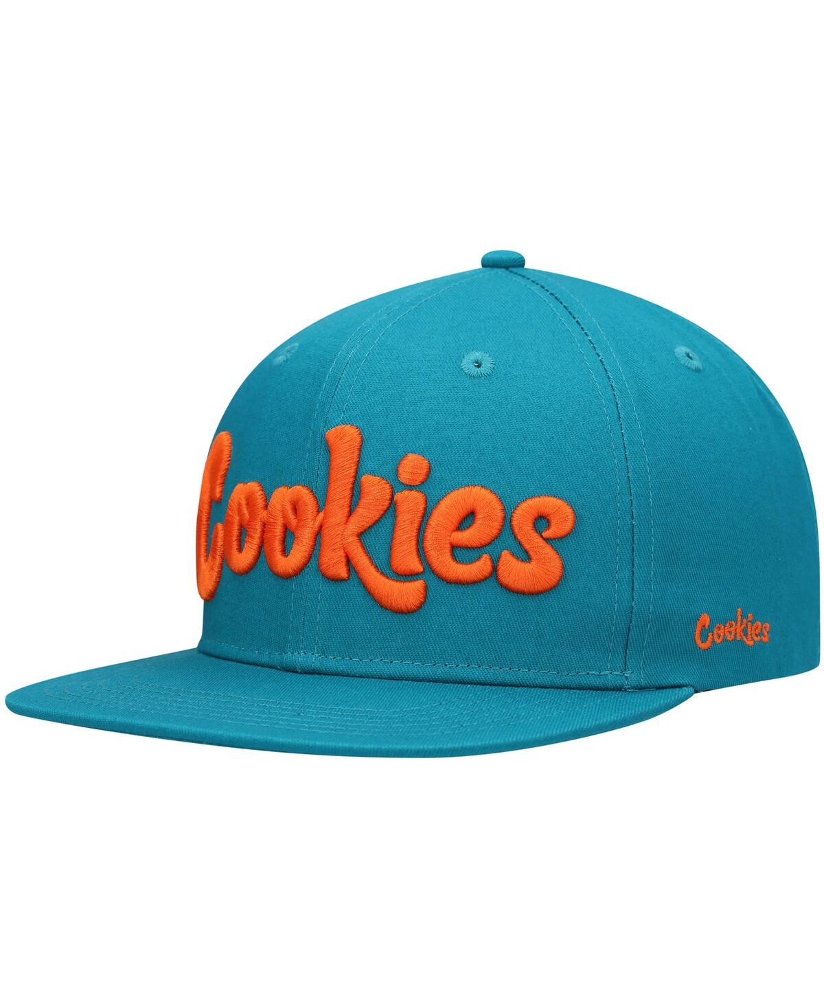 Cookies Men's  Teal Original Mint Snapback Hat