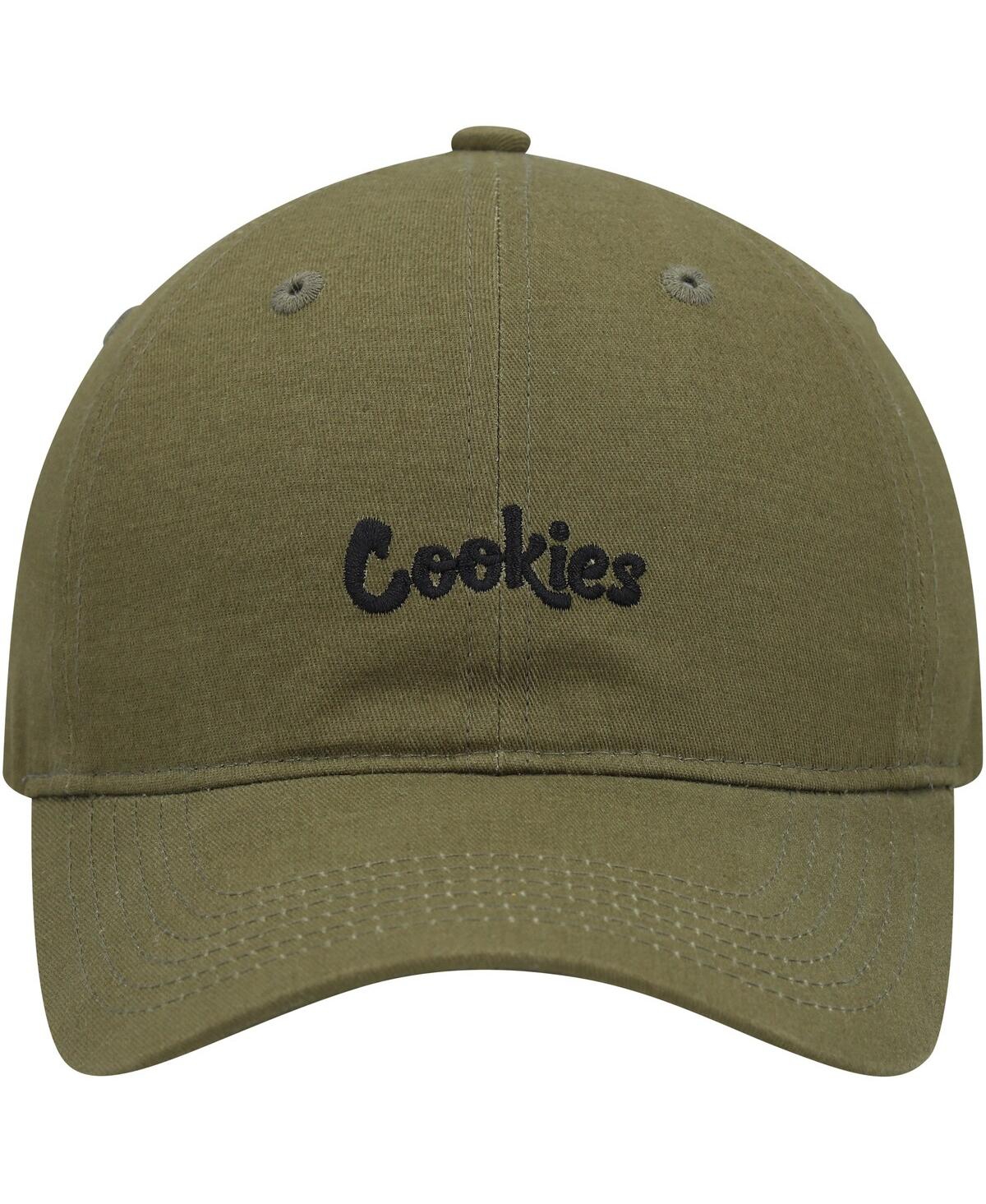 Shop Cookies Men's  Olive Original Dad Adjustable Hat