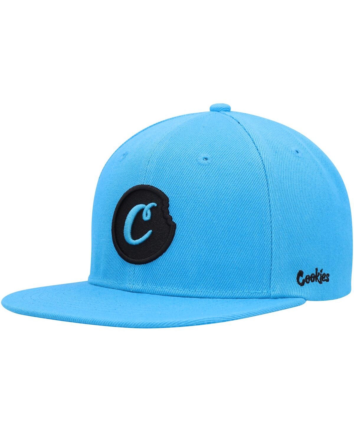COOKIES MEN'S COOKIES BLUE C-BITE SNAPBACK HAT