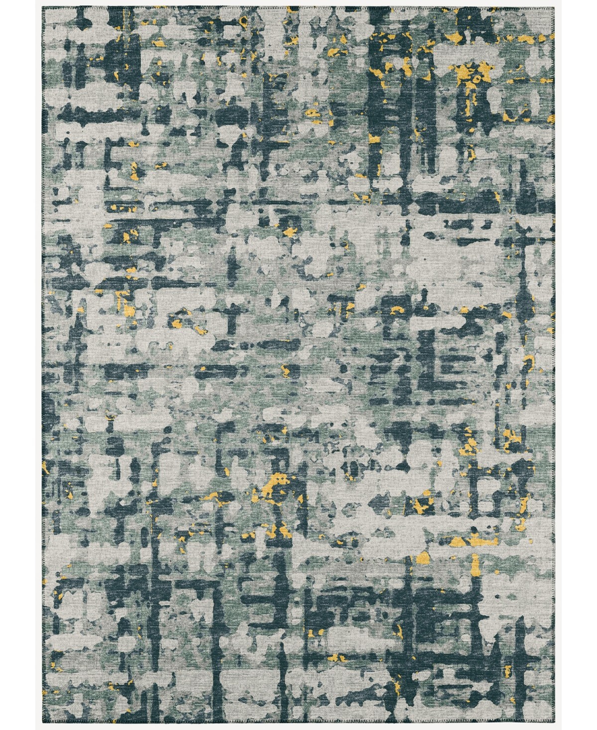 Addison Bravado Outdoor Washable ABV35 5' x 7'6in Area Rug - Maize
