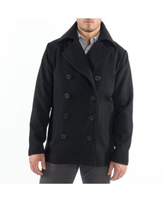 Hotsell Emporio Armani Charcoal Grey Wool Blend Peacoat Size 54