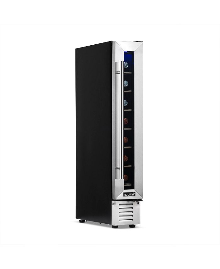 Newair 6" BuiltIn 7 Bottle Compressor Wine Fridge in Stainless Steel