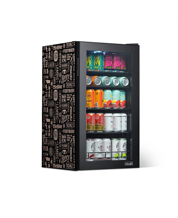 Newair "Beers of the World" Custom Designed Freestanding 126 Can Beer