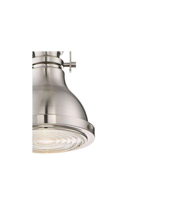 Possini Euro Design Verndale Brushed Nickel Mini Pendant Lighting