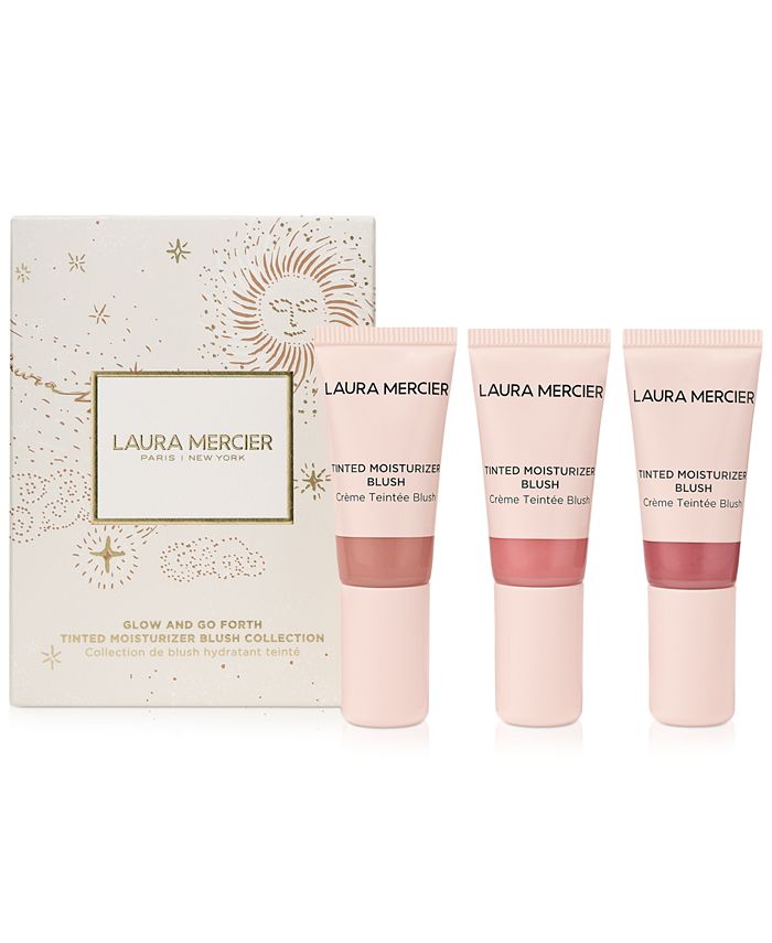 Laura Mercier 3-Pc. Glow & Go Forth Tinted Moisturizer Blush Set - Macy's