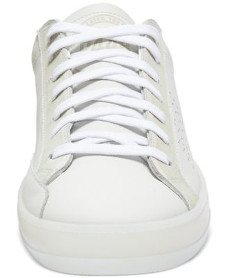 Men's White Logo Sneakers