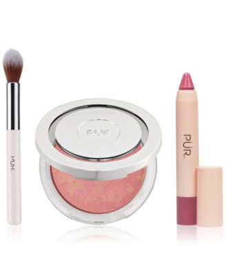 PÜR - 3-Pc. Blushing Peach Makeup Set