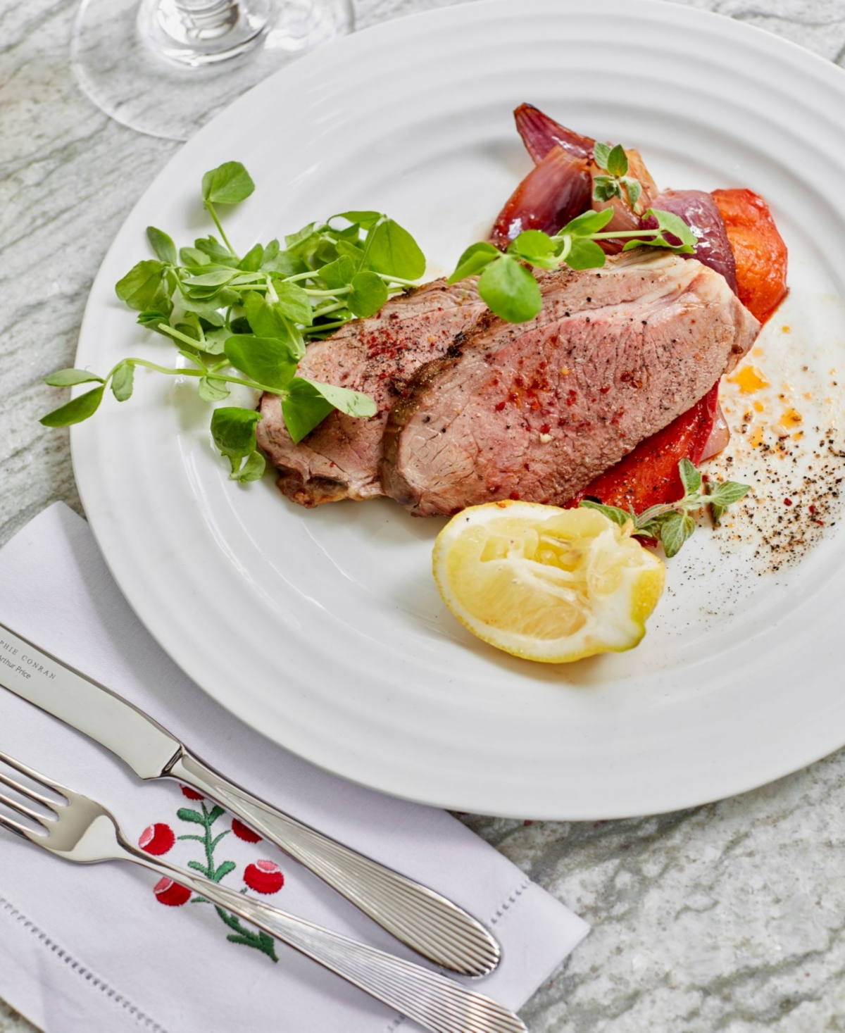 Portmeirion Sophie Conran Dinner Plates, Set of 4