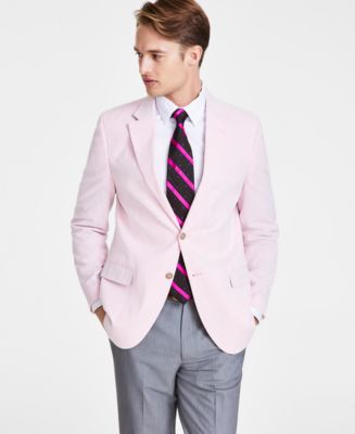 Nautica Men's Modern-Fit Seersucker Sport Coats - Macy's