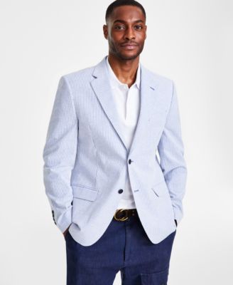 Men's Modern-Fit Seersucker Blazer