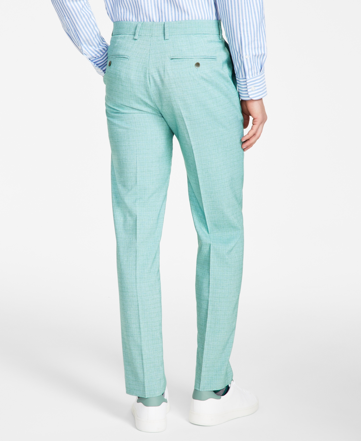 Nautica Men's Modern-Fit Seasonal Cotton Stretch Suit