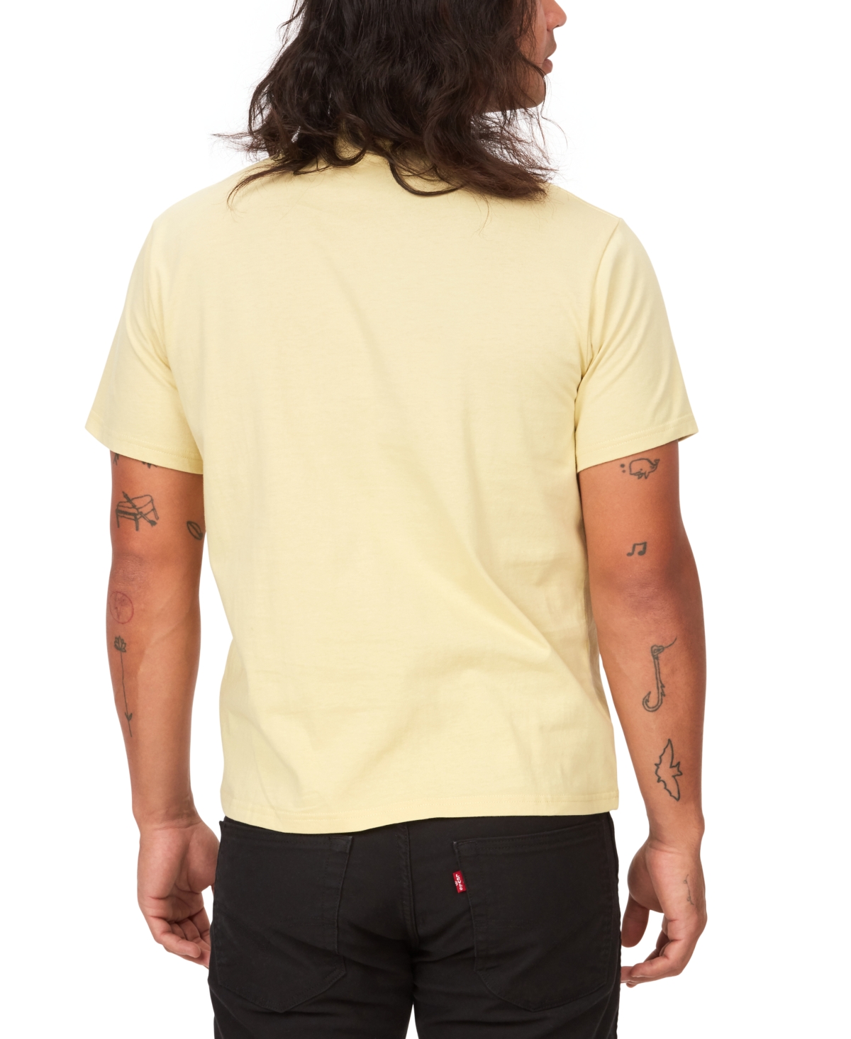 Shop Marmot Men's The S Living Ink Graphic Short-sleeve T-shirt In Wheat