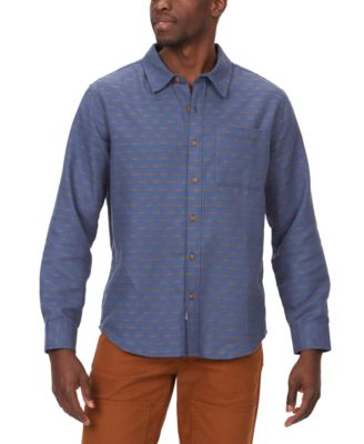 Marmot - Men's Fairfax Classic-Fit Dashed Stripe Button-Down Flannel Shirt