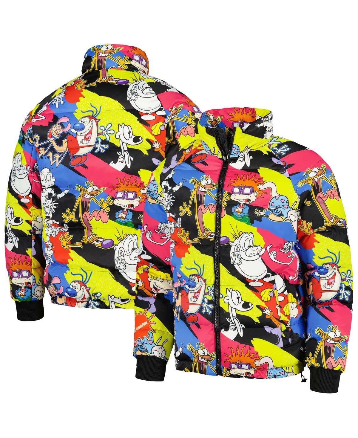 Freeze Max Men's  Pink Rugrats Raglan Full-zip Puffer Jacket